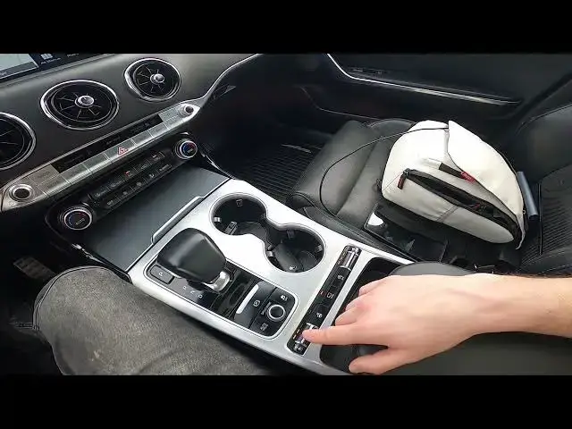 Video thumbnail for How to Enable or Disable Seat Heating in Kia Stinger ( 2017 – now ) | Use Seat Heating