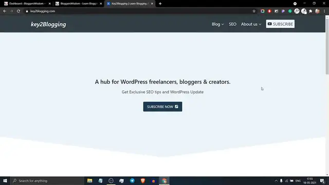 'Video thumbnail for Kadence Theme Tutorial_ customize WordPress website from scratch.'