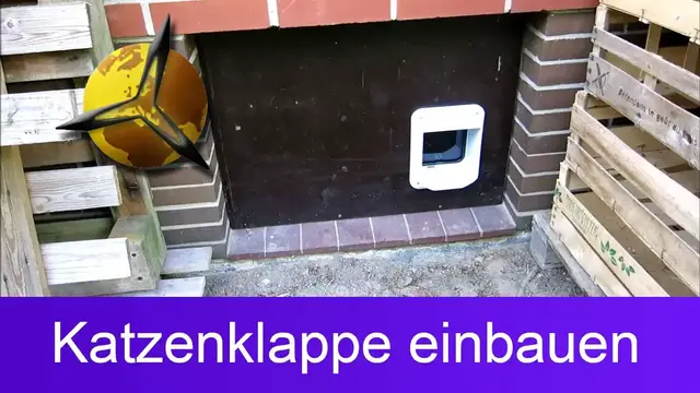 Video thumbnail for Katzenklappe im Kellerfenster selber einbauen