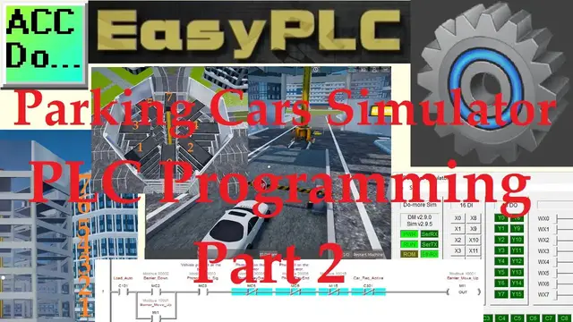 Video thumbnail for Parking Cars Simulator PLC Programming Part 2
