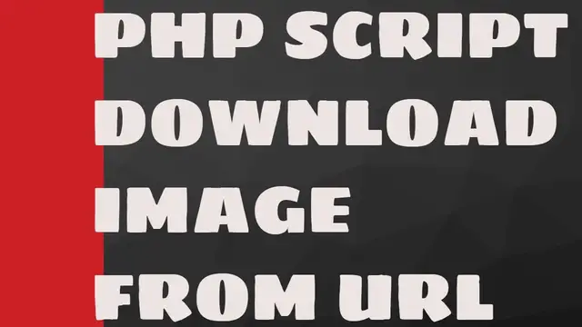 Video thumbnail for How to Download Image From URL in PHP - Coding Shiksha