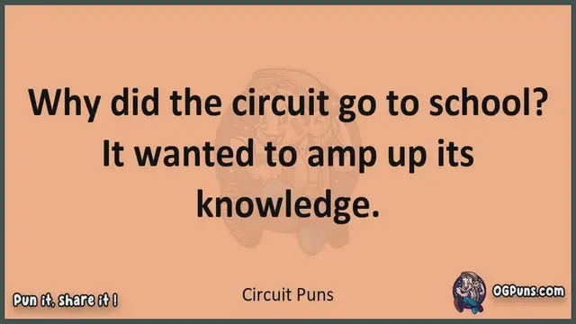 Video thumbnail for Circuit - Jokes, Puns, Wordplays, and Laughter