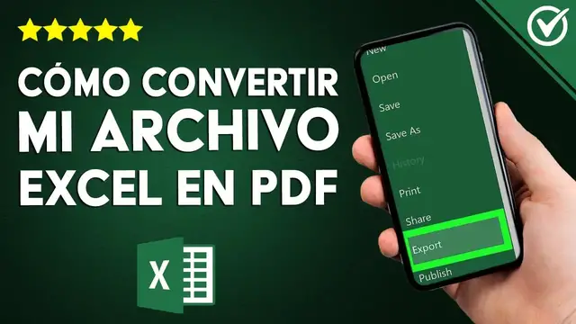 Video thumbnail for ¿Cómo convertir mi archivo EXCEL en PDF sin perder su formato? - Herramientas