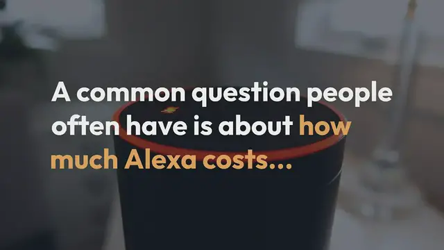 Video thumbnail for How Much Does Alexa Cost? Our Summary Video