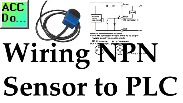 Video thumbnail for Wiring NPN Sensor to PLC