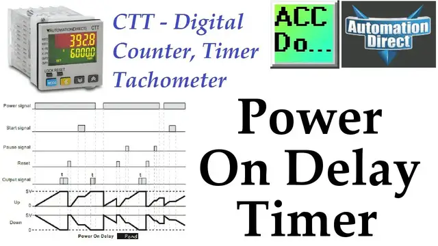 Video thumbnail for CTT Power On Delay Timer