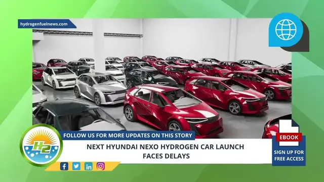 Video thumbnail for Next Hyundai Nexo hydrogen car launch faces delays