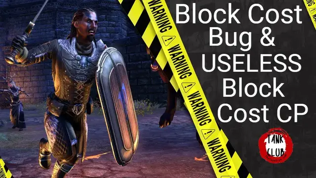 Video thumbnail for Devastating Block Cost Bug & Useless Block Cost CP | Elder Scrolls Online | Blackwood
