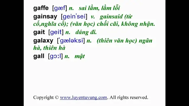 Video thumbnail for Essential Words for the GRE - Lesson 057
