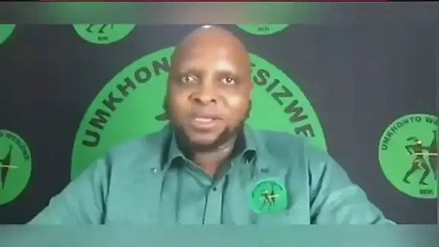 Video thumbnail for Floyd Shivambu addresses a TV presenter's question regarding Julius Malema