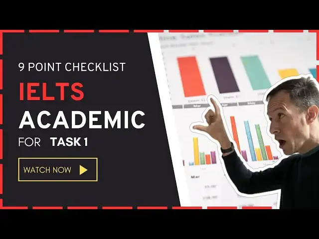 Video thumbnail for IELTS Academic Task 1 - 9 Point Checklist