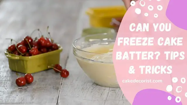 Video thumbnail for Can You Freeze Cake Batter? Tips & Tricks