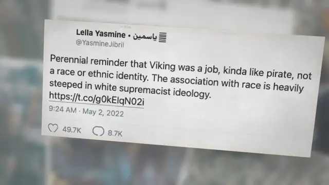 Video thumbnail for ‘Viking Was a Job … Not a Race or Ethnicity’