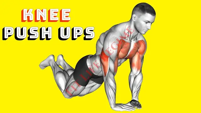 Video thumbnail for 6 Best Knee Push-Ups Variation That You Can Do At Home