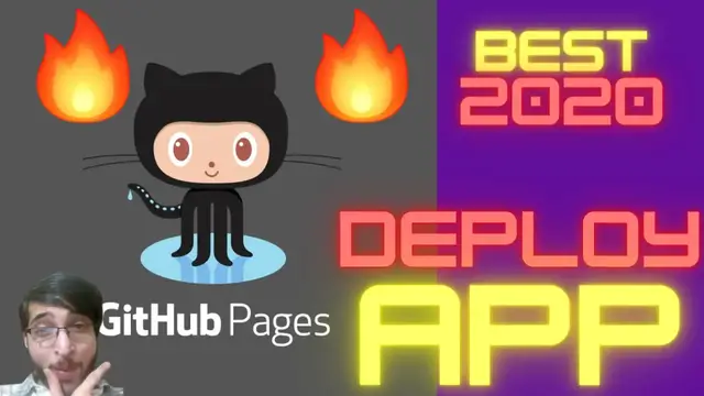 Video thumbnail for How to Deploy Static Website or Apps to Github Pages Using gh-pages in 2020 Full Tutorial