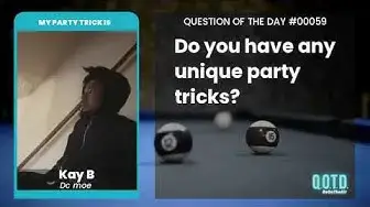 Video thumbnail for Kay B has a surefire way to get all the attention at a party: shut off the music!