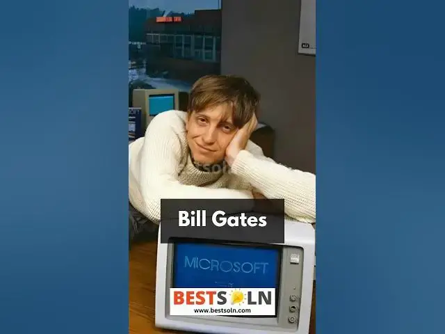 Video thumbnail for Bill Gates Story #shorts #billgates #melindagates #microsoft #motivation