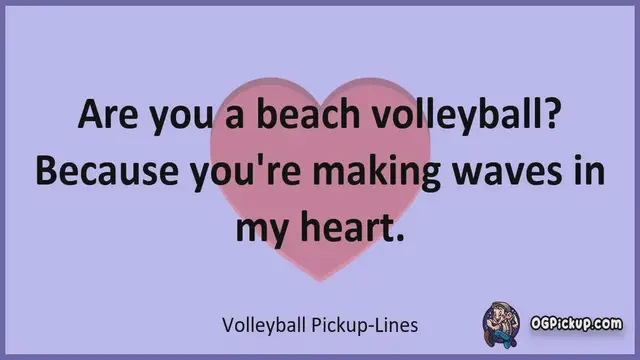 Video thumbnail for Volleyball - Pickup-Lines & Rizz for Him & for Her