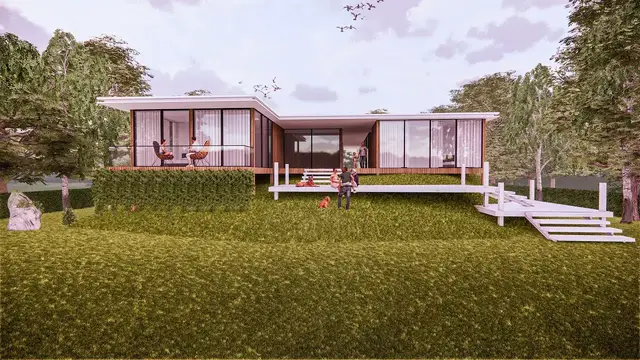 Video thumbnail for Sketchup Enscape 3.1 Mountain House Design | Enscape 3.1 Fantasy House | Ammar Khan