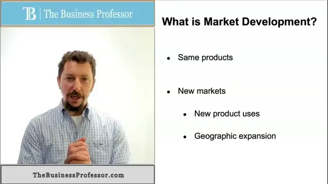 Video thumbnail for What is Market Development?