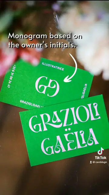 'Video thumbnail for Grazioli Gaëlia Illustrator business card'