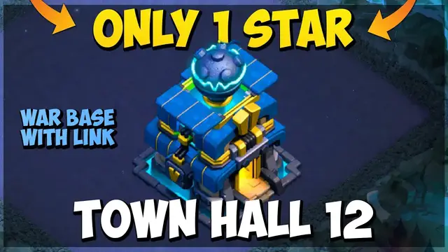 'Video thumbnail for NEW TH12 WAR BASE LINK 2022 | TH12 CWL BASE | NEW TOP 10 BEST TH12 WAR BASE DESIGN CLASH OF CLANS'