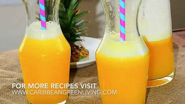 Video thumbnail for How to enjoy Fresh Pineapple Juice