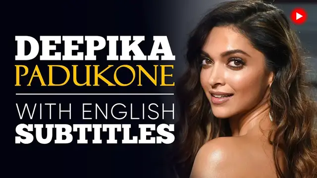 Video thumbnail for ENGLISH SPEECH | DEEPIKA PADUKONE: Mental Health (English Subtitles)