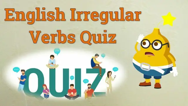 Video thumbnail for English Irregular Verbs Quiz | Can You Pass?
