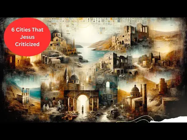 Video thumbnail for 6 Cities That Jesus Criticized