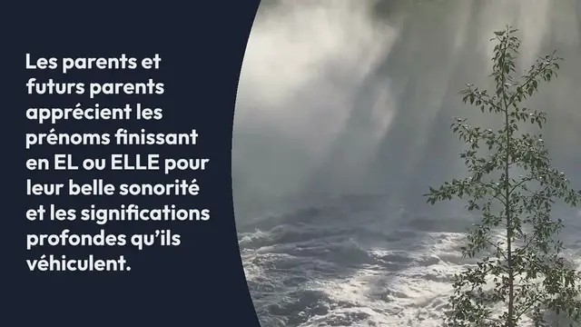 Video thumbnail for Les 20 plus beaux prénoms en EL et ELLE pour fille et garçon