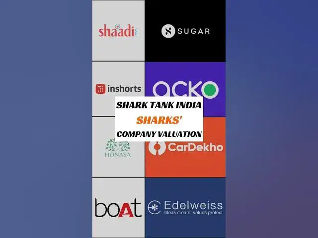 'Video thumbnail for Shark Tank India Sharks' Company Valuation #shorts #sharktankindia #sharktank #companyvaluation'