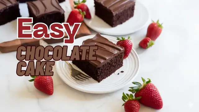 'Video thumbnail for Easy Chocolate Cake in 30 Mins! Foolproof Recipe for Beginners'