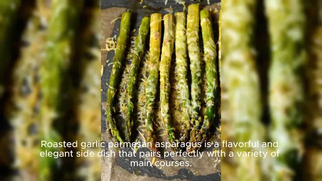 Video thumbnail for Roasted Garlic Parmesan Asparagus Recipe