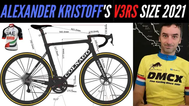 Video thumbnail for Alexander Kristoff’s Colnago V3RS Bike Size 2021