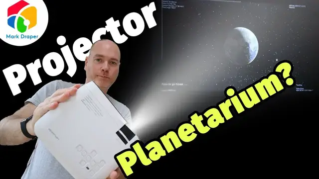 Video thumbnail for DIY Projector Planetarium - Apeman LC350 Projector Review