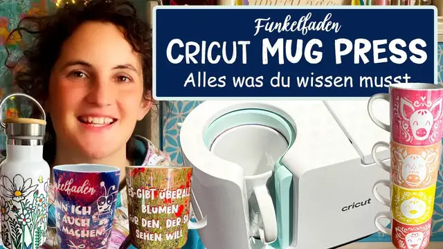 Video thumbnail for Cricut Mug Press - Tassen selber gestalten - Alles was du wissen musst zur Tassenpresse für Zuhause
