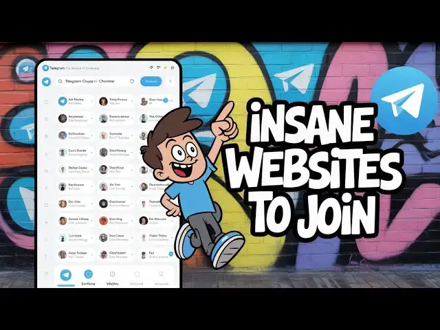 'Video thumbnail for INSANE Websites to Join Unlimited Telegram Groups & Channels FREE Forever 🚀🔥'
