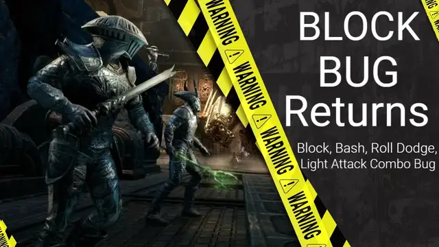 Video thumbnail for The Block Bug Returns | Elder Scrolls Online | Firesong