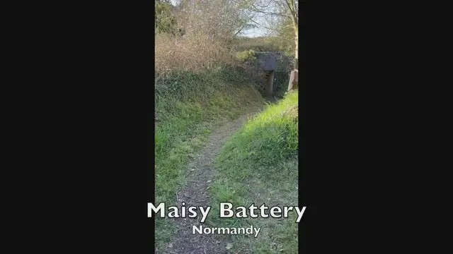 Video thumbnail for Maisy Battery WW2 Tunnel Entrance