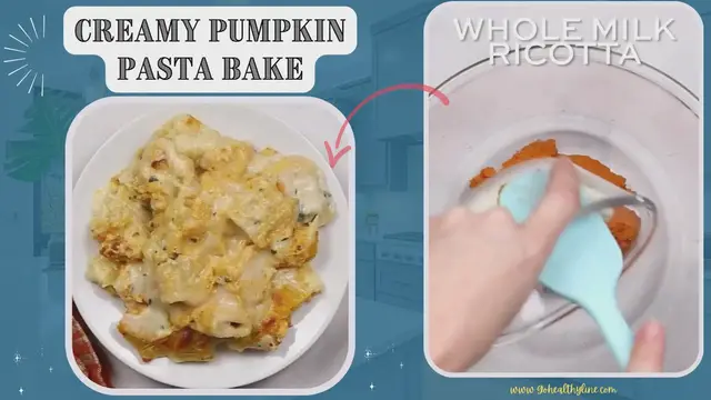 Video thumbnail for Creamy Pumpkin Pasta Bake