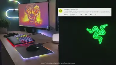 'Video thumbnail for Cobra Kai Razer Chroma Profile'