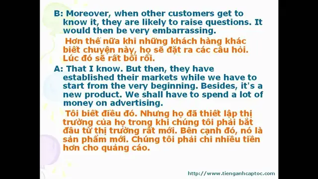 Video thumbnail for English for Trade, Finance, and Bank Unit 21 - Dialogue 001