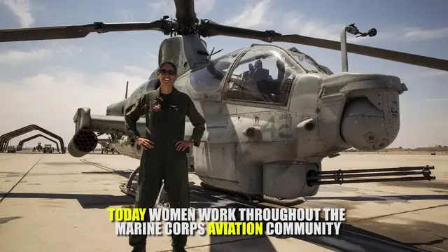 Video thumbnail for Women's History in Marine Corps Aviation