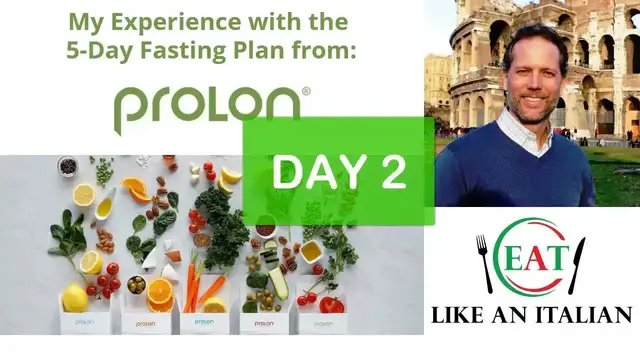 'Video thumbnail for ProLon Fasting Mimicking Diet - Day TWO!'