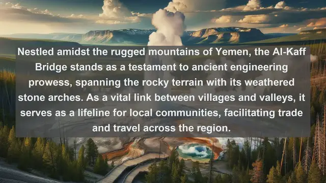 Video thumbnail for Bridging Yemen: Explore the Top 10 Famous Bridges Across the Land of Ancient Wonders