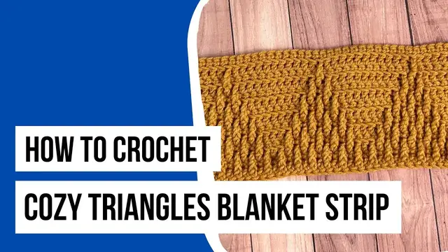 'Video thumbnail for Serenity Blanket Crochet-Along - Section 10 - How to Crochet a Textured Blanket'