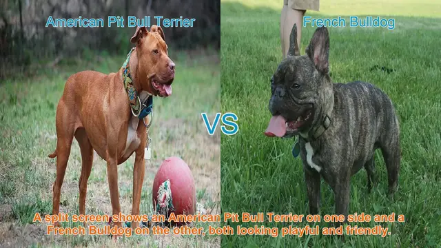 Video thumbnail for American Pit Bull Terrier vs. French Bulldog: Breed Comparison