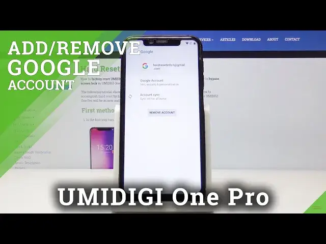 Video thumbnail for How to Add & Remove Google Account in UMIDIGI One Pro – Manage Google Account