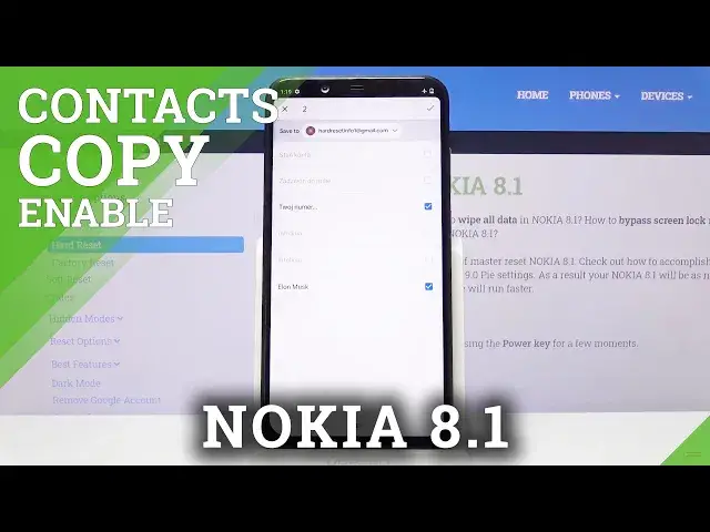 Video thumbnail for How to Copy Contacts on Nokia 8.1 – Transfer Numbers